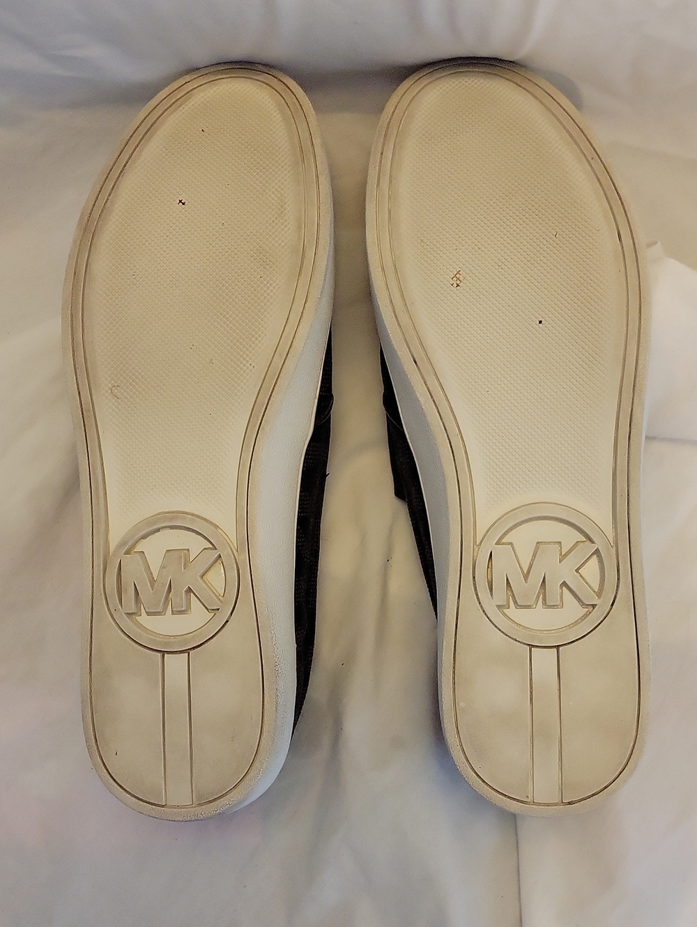 Michael Kors Brown Logo Slip-On Sneakers with White Sole - Picture 9 of 9